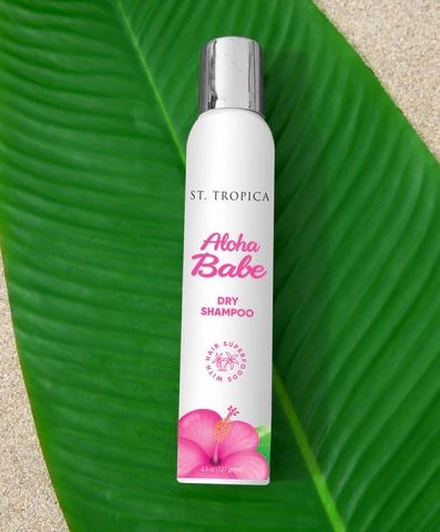 ST. TROPICA Aloha Babe Dry Shampoo All Hair Treatment Tropical Scent Rare New