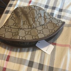 Designer Tan Bucket Hat 