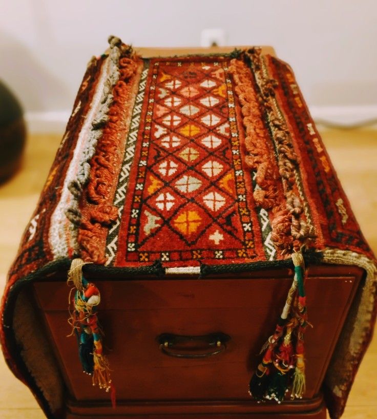 1920's Era Woven Afghan Camel Pack