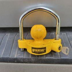 Trailer Hitch Lock.