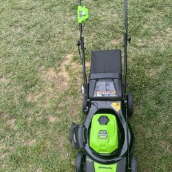 Greenworks 40V Battery Lawnmower