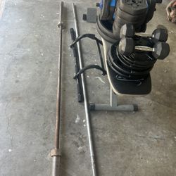 Weights , Bench , Barbell , Dumbell
