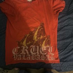 light red valabasas shirt 