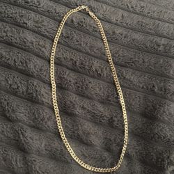 Gold plated necklace
