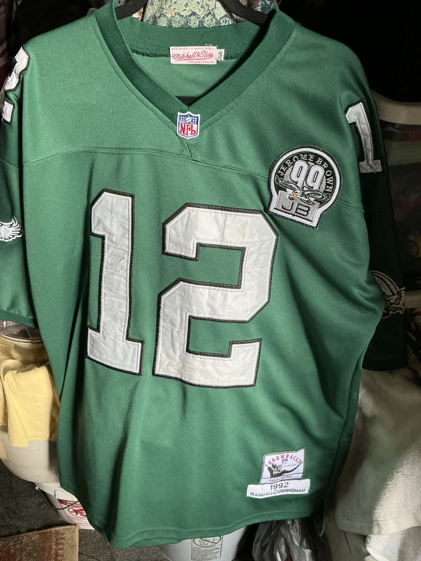 Eagles Jersey/ Randall Cunningham/size 54/ Pick Up Only / Cash Only