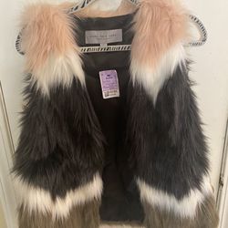 Fur Vest Coat