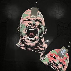 Hellstar x WWE WrestleMania Stone cold Steve Austin Camo T-Shirt - Large