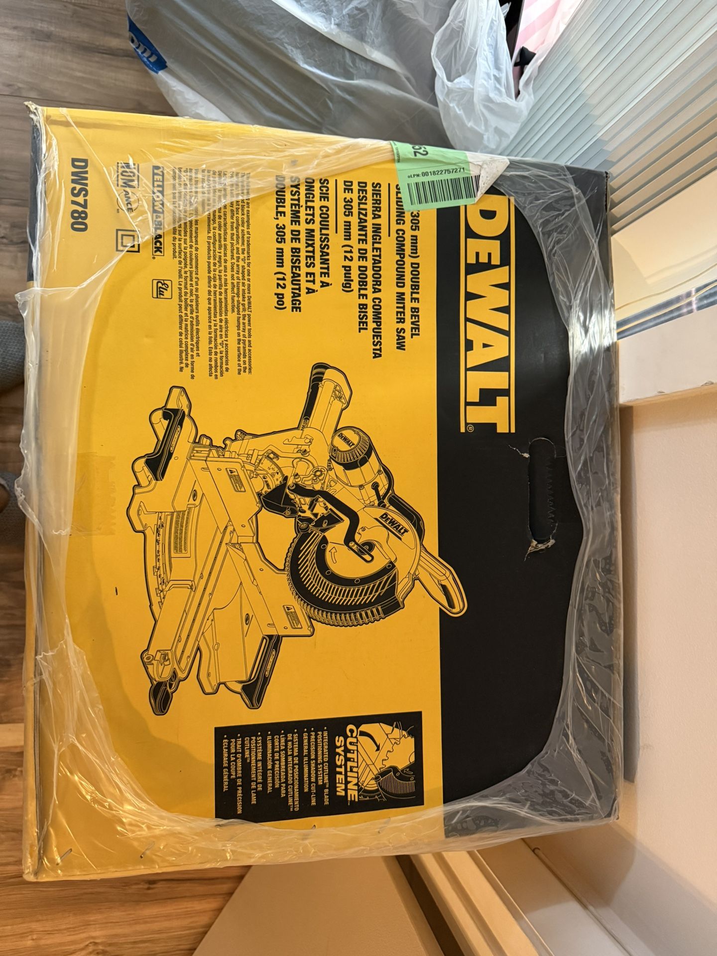 DEWALT 15 Amp Corded 12 in. Double Bevel Sliding Compound Miter