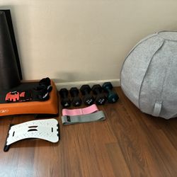 Weights/yoga Ball/ Step & More 