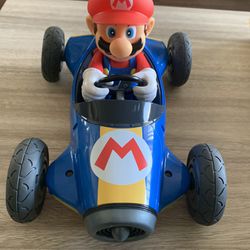 NWOP NWOT Super Mario Kart Race Car Carrera RC Nintendo (Car and Figure Only)