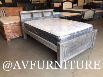 Queen Bed and Mattress