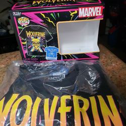Wolverine Funko Pop Tee Shirt Only