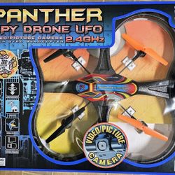 Panther Spy Drone UFO: Capture Your World from Above—Unleash 360° Adventure!
