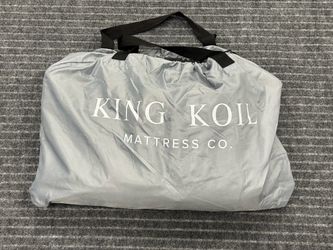 King Koil Mattress Co. California King with carry bag