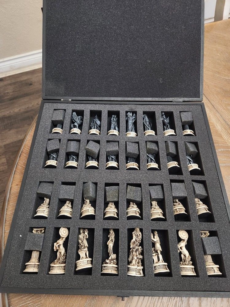 Sandstone Custom Chess Set