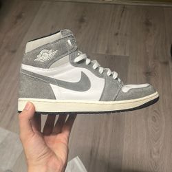 Air Jordan 1 Retro High OG Washed Black SIZE 10