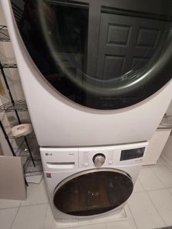 LG washer and dryer