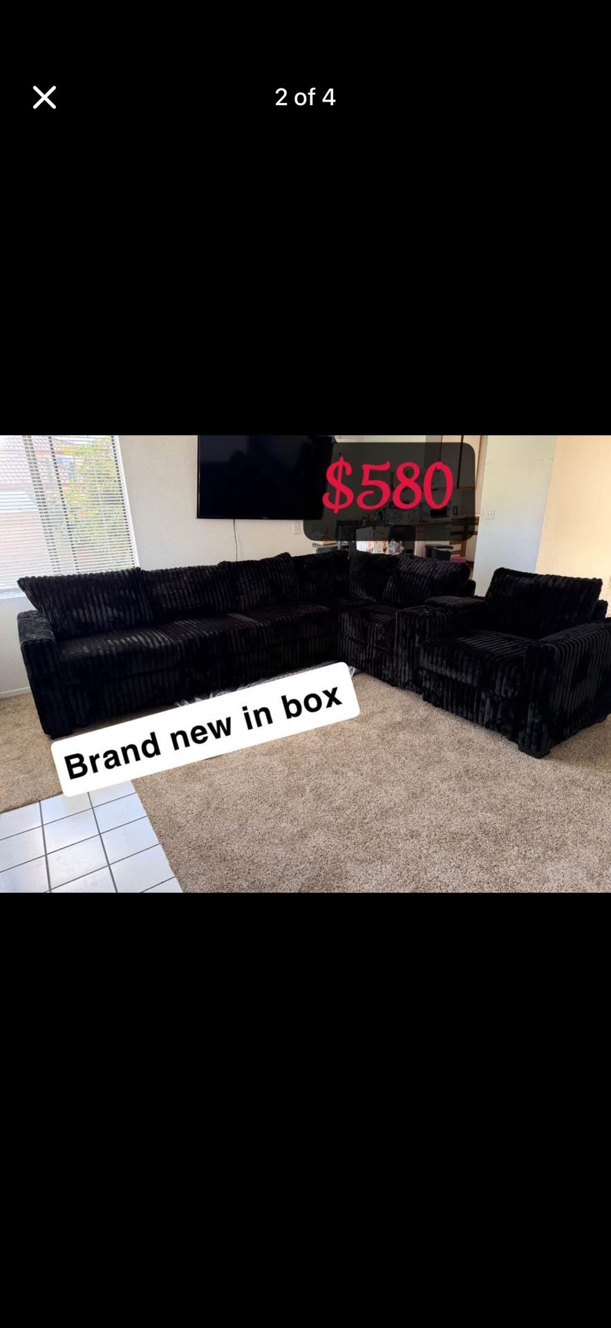 Brand New Sectional In Box