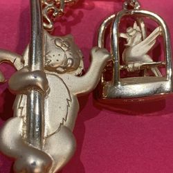 Naught Cat Brooch By JJ