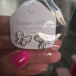 Butterfly earrings