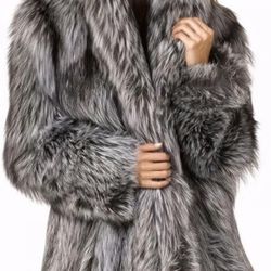 Women’s Faux Fur Coat – Winter Warm & Fluffy Parka Jacket