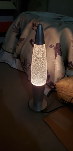 Table Lamp with bubble.