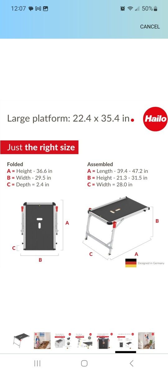 Platform Ladder Scaffolding Scaffold