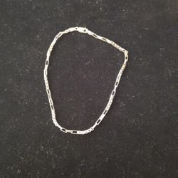 Sterling Silver Box Style Bracelet 
