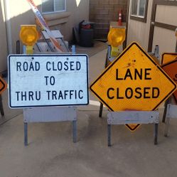 Safety Delineators  & Road Signs