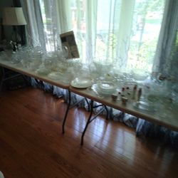 Glassware Shelves Decor Furniture All Must Go!!! 