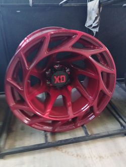 20x12 xd rims 6 lug 6x139 6x5.5 On new tires 33 1250 20