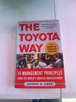 Toyota way book