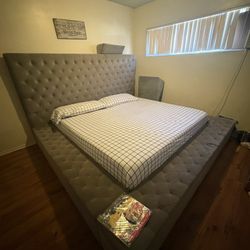 Upholstered King - Bed frame Only