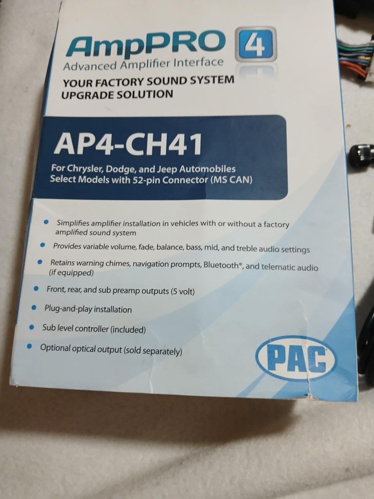 AmpPro Advanced Amplifier Interface