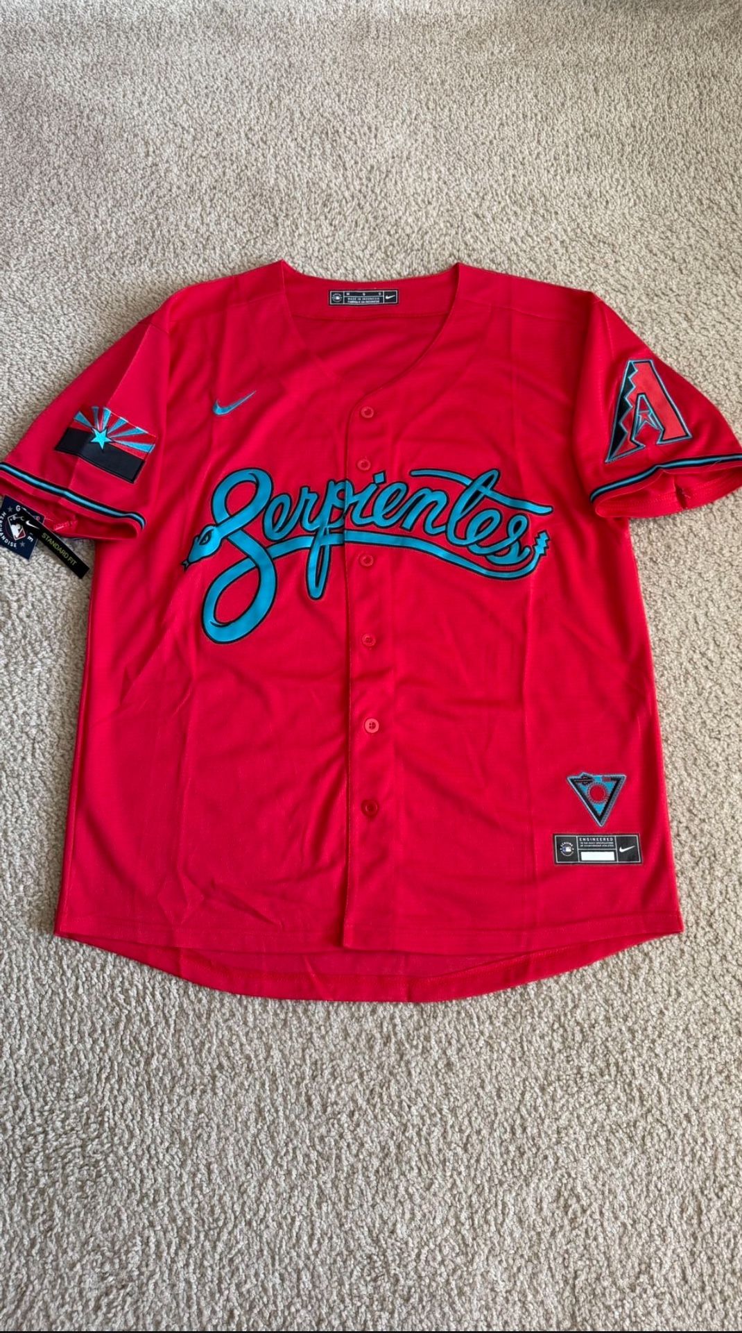 D-BACKS serpientes  ⚾️sizes  (3XL-2XL-XL-M-S )⚾️