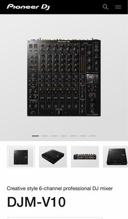 Pioneer DJ DJM-V10 6-Channel DJ Mixer