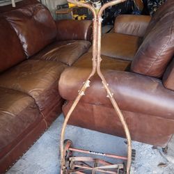 Antique Lawn Mower Grass Cutter