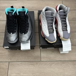 Jordan Retro 10 And 13