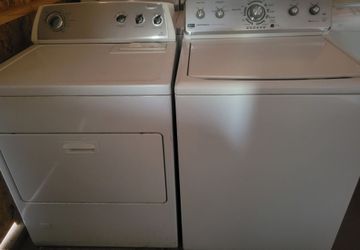 Washer and Dryer gas