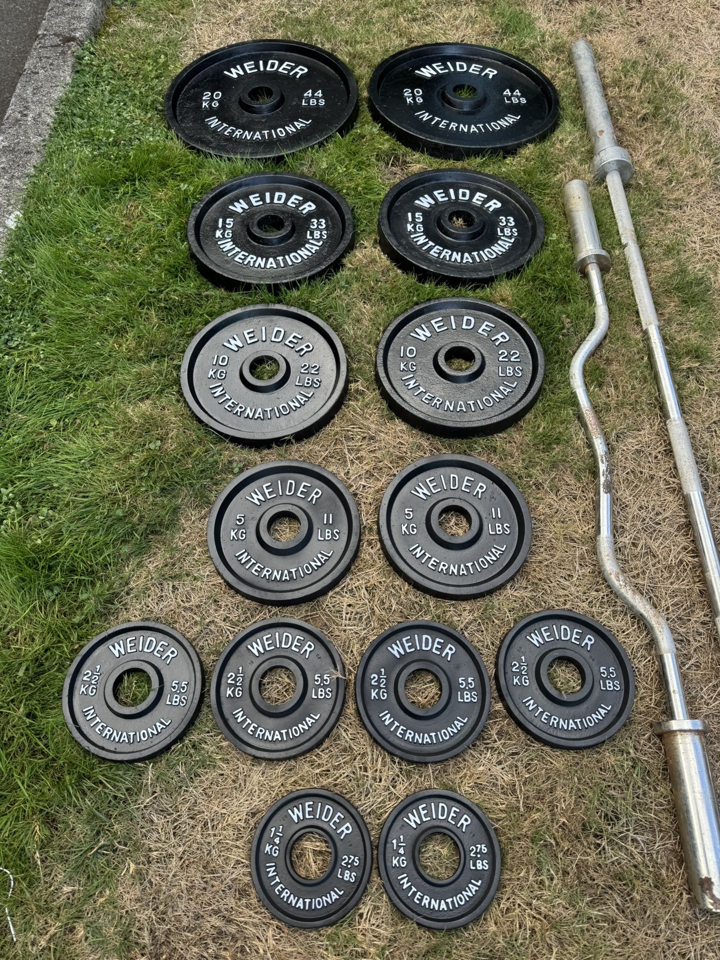 Weight Plates And Bars