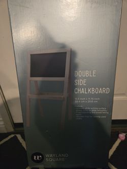 Double Sided Chalkboard