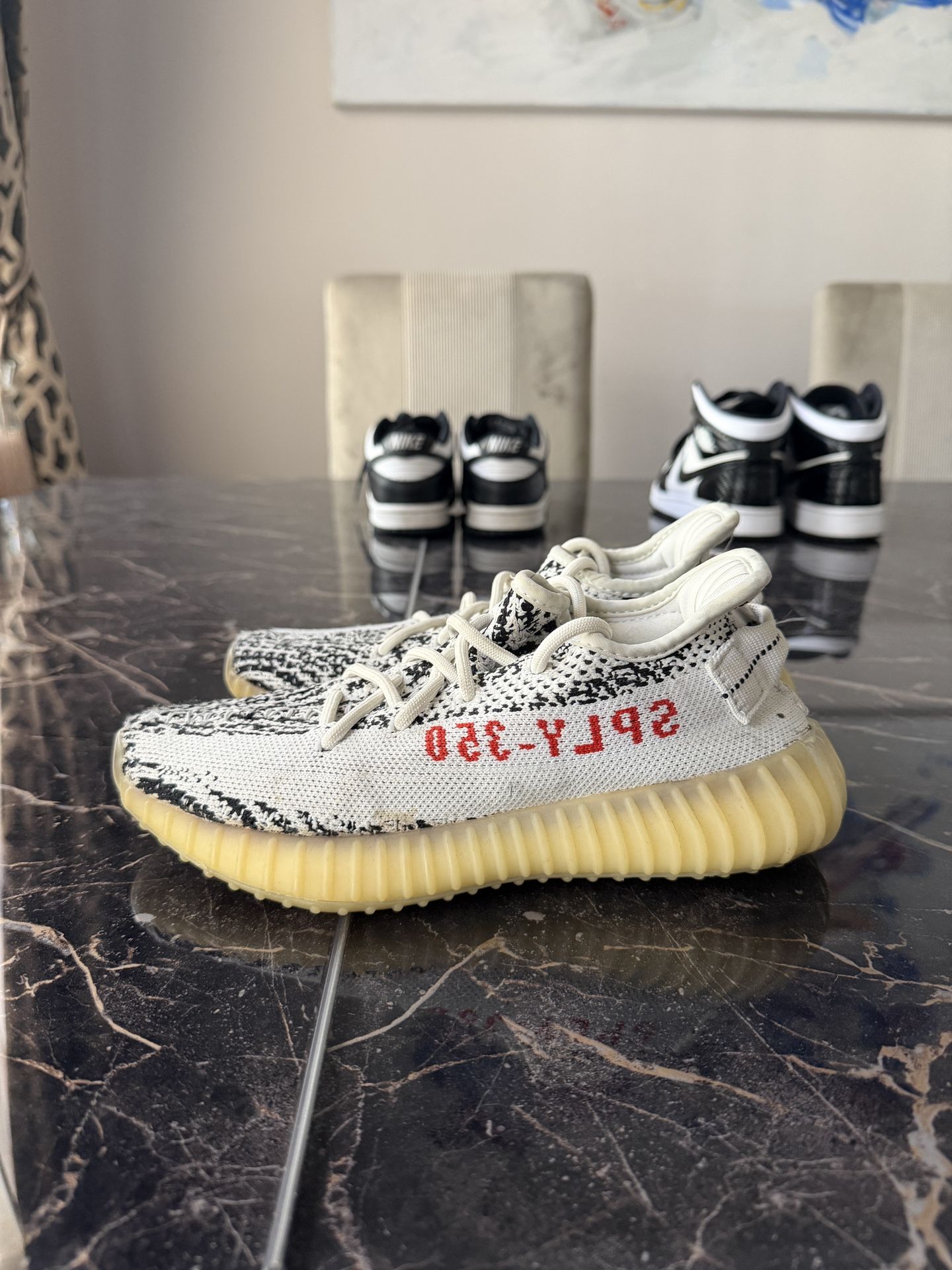Adidas Yeezy Boost 350 V2 “Zebra” – Kids Size 4 US