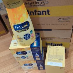 Enfamil neuropro ready to use 32 oz and 2oz bottles