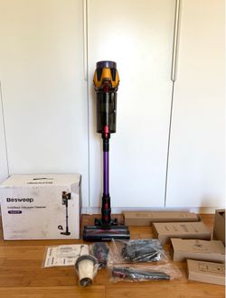 The Besweep Cordless Vacuum Cleaner 55Kpa/650W/70Mins,1.8L