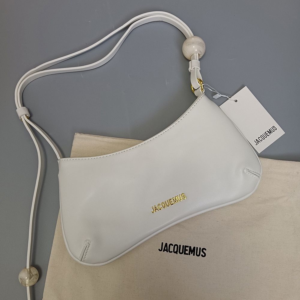 Jacquenus Le Bisou Perle Shoulder Bag