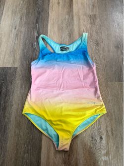 Large (14) - Girls Eddie Bauer Swim Suit