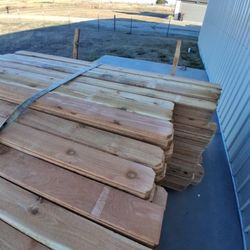 8ft & 6ft Dogear Western Red Cedar Pickett