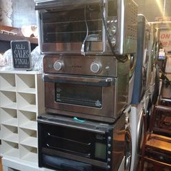 Stainless steel toaster ovens