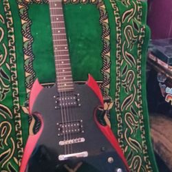 Official Silver Tone Kiss Guitar