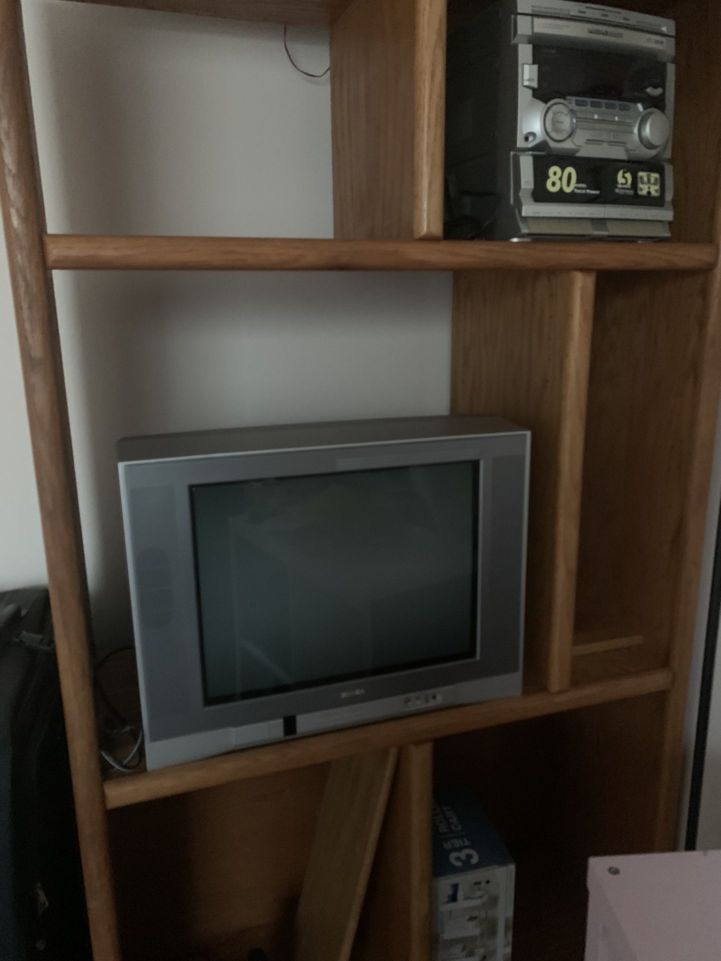 Tv Stand With Book Shelf